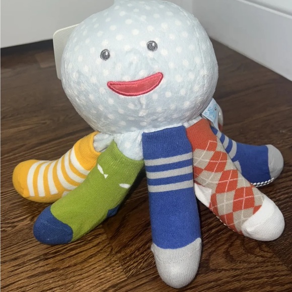 Baby Aspen Mr. Sock T. Pus plush octopus - Picture 4 of 4